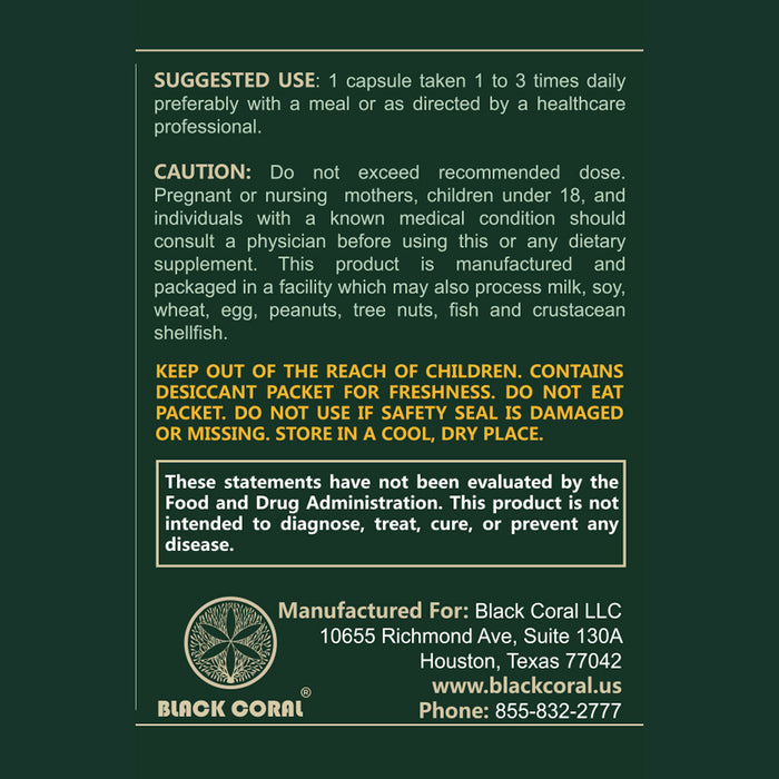 Apple Cider Vinegar Capsules - Black Coral