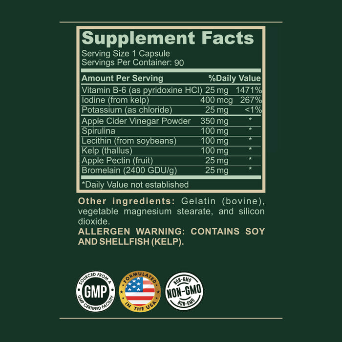 Apple Cider Vinegar Capsules - Black Coral