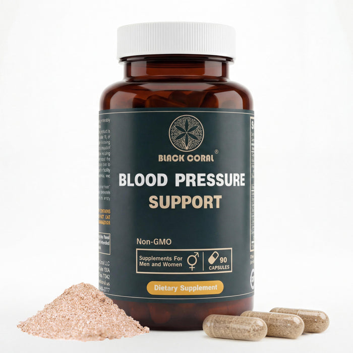 Blood Pressure Support Capsules - Black Coral