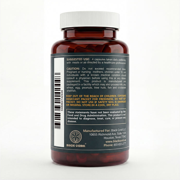 Collagen Complex Capsules - Black Coral