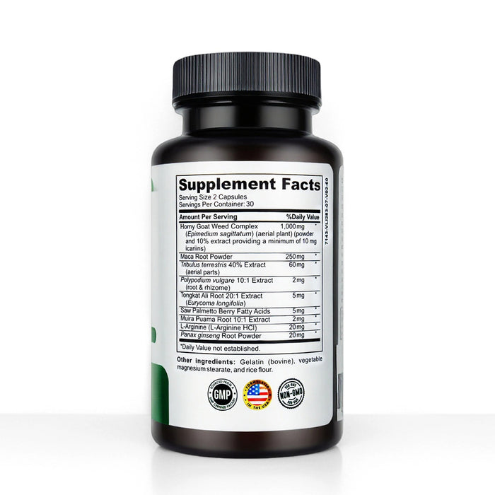 Black Coral - Horny Goat Weed capsules