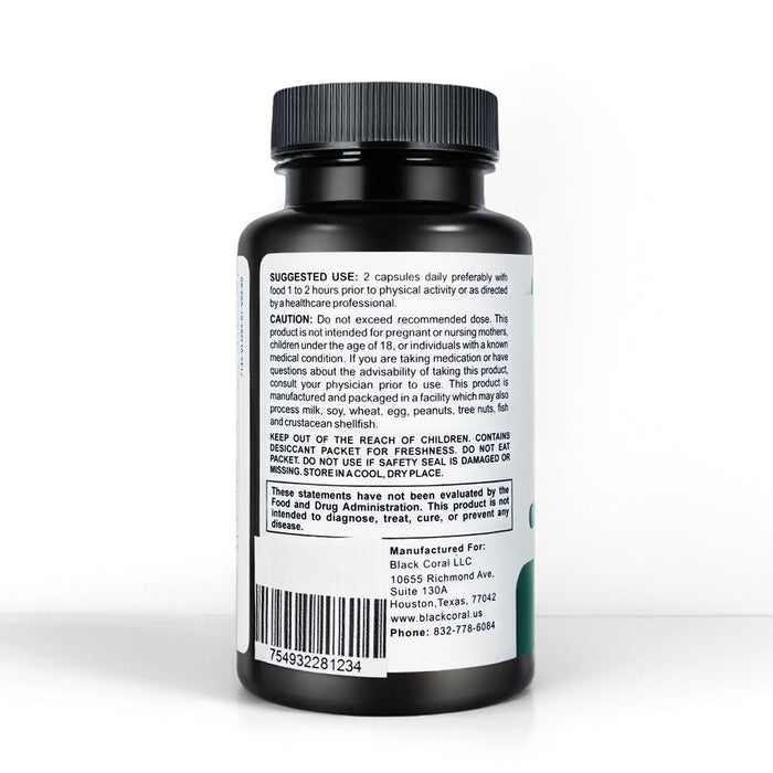Horny Goat Weed capsules - Black Coral