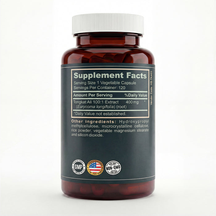 Tongkat Ali Capsules - Black Coral