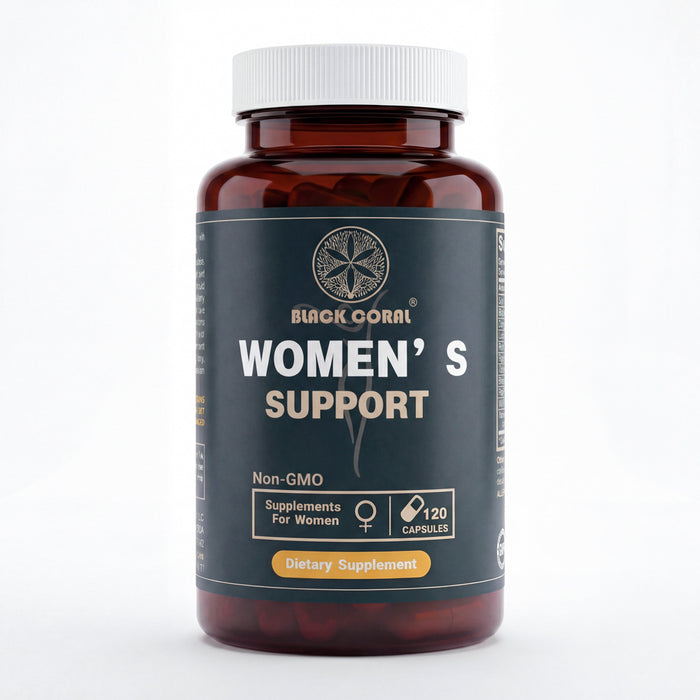 Women’s Support Capsules - Black Coral