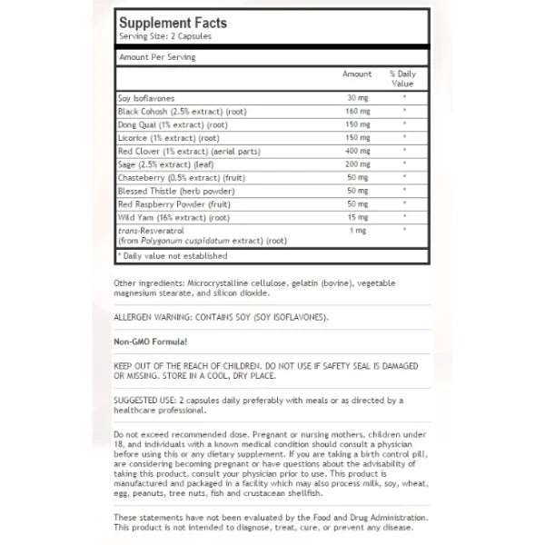 Women’s Support Capsules